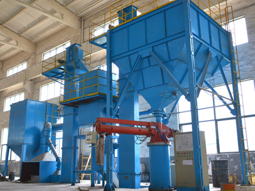 大型樹脂砂生產線