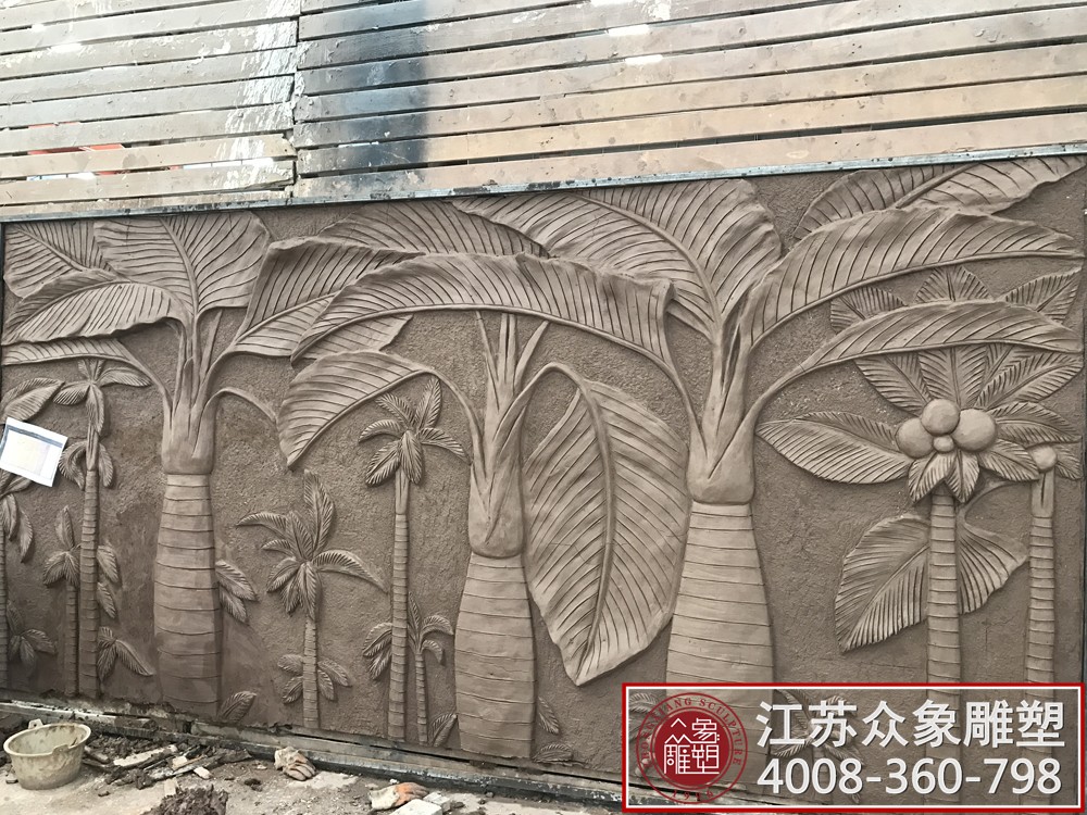 無(wú)錫房地產(chǎn)歐式樹葉浮雕